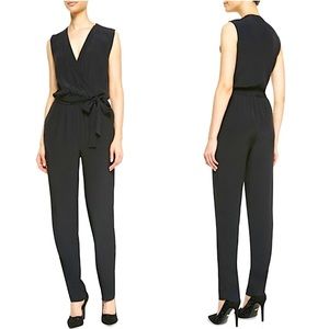 Diane von Furstenberg Black Rawena Romper/Sleeveless Jumpsuit Size 4
